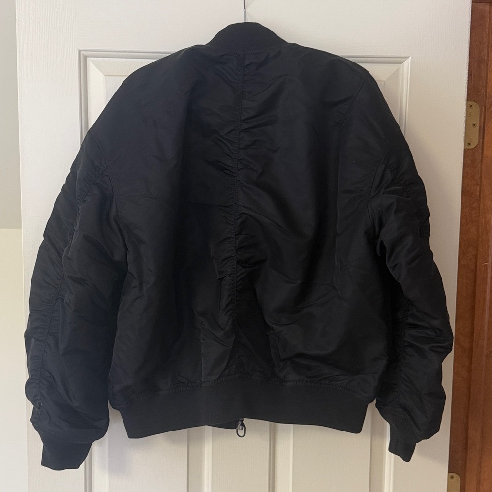 G Star Macro Balloon Bomber Padded Jacket Womens Black Small - Picture 4 of 6